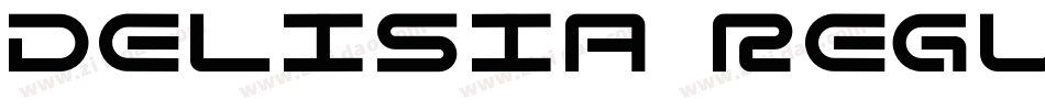 Delisia Regular字体转换